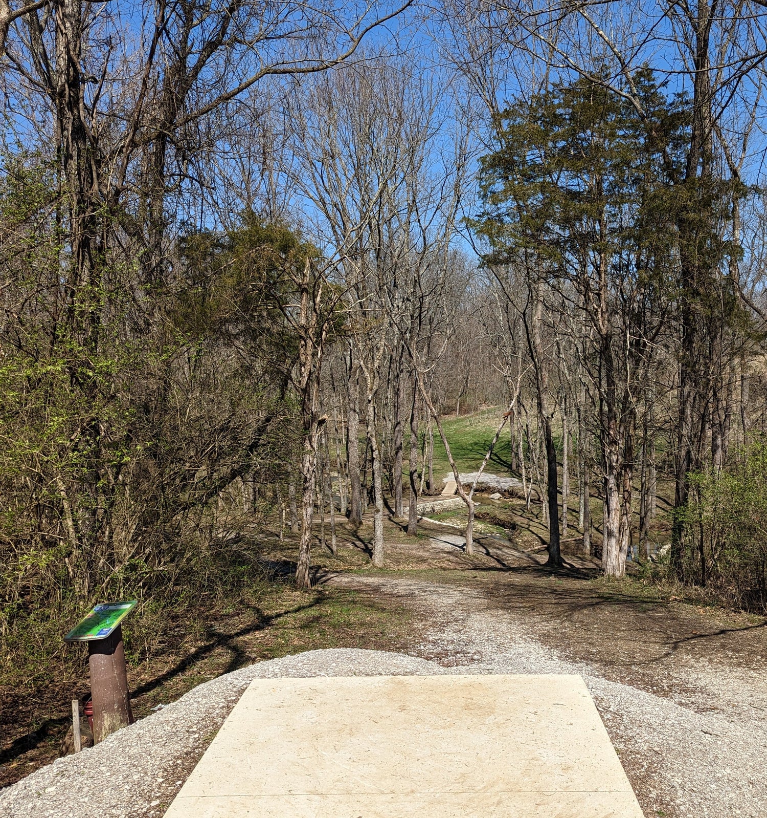 Idlewild tee pad with Y tree mandatory