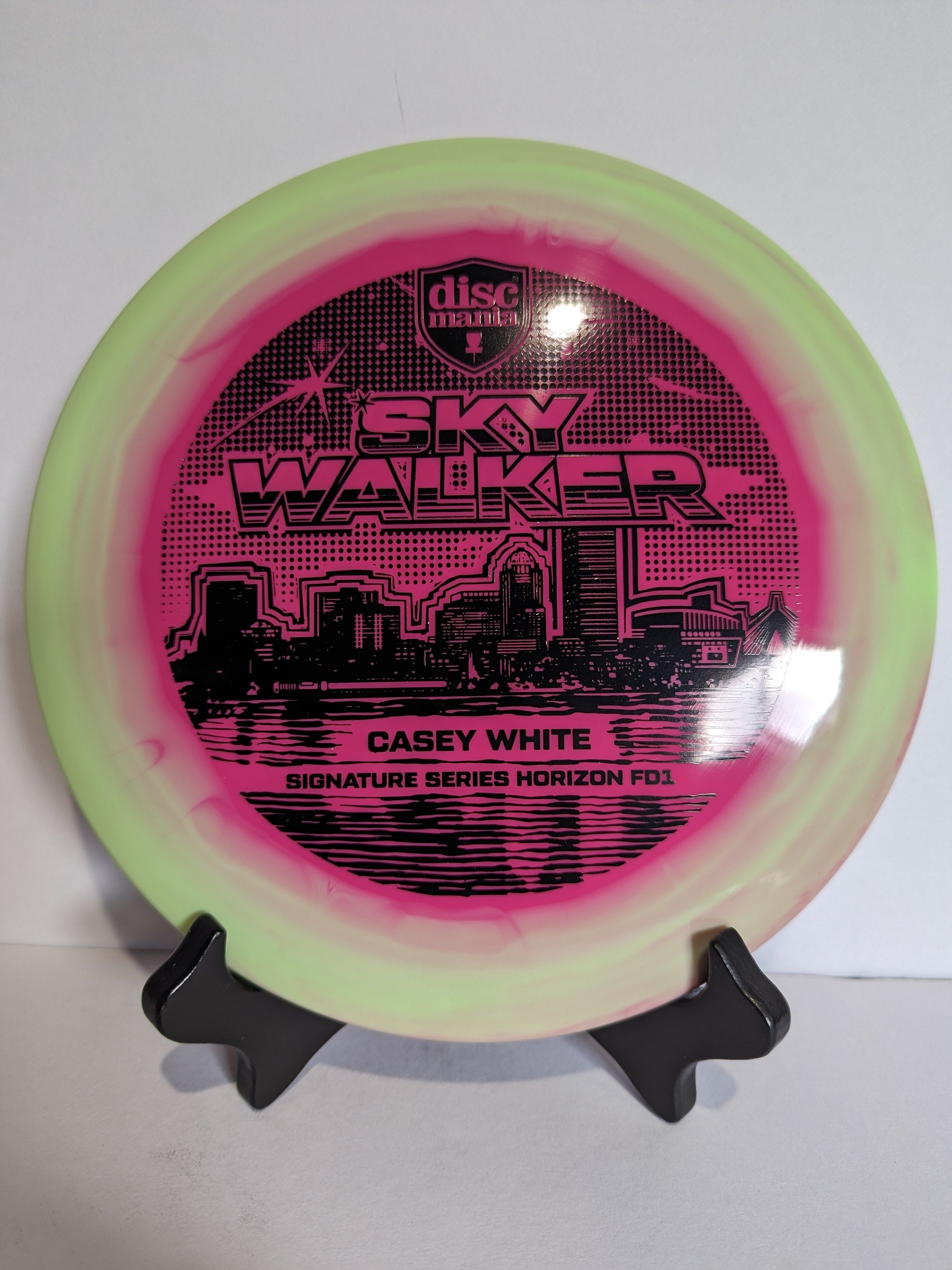 Pink-Green Sky Walker