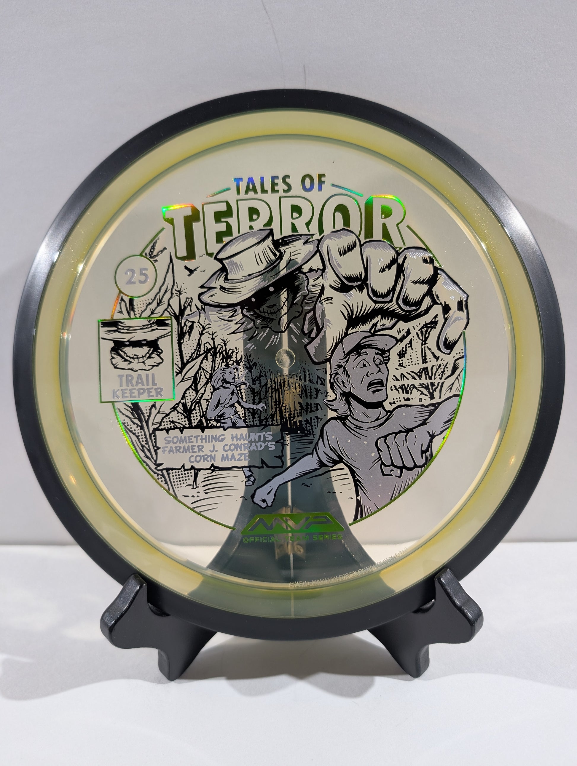 Clear-Yellow Trail Disc