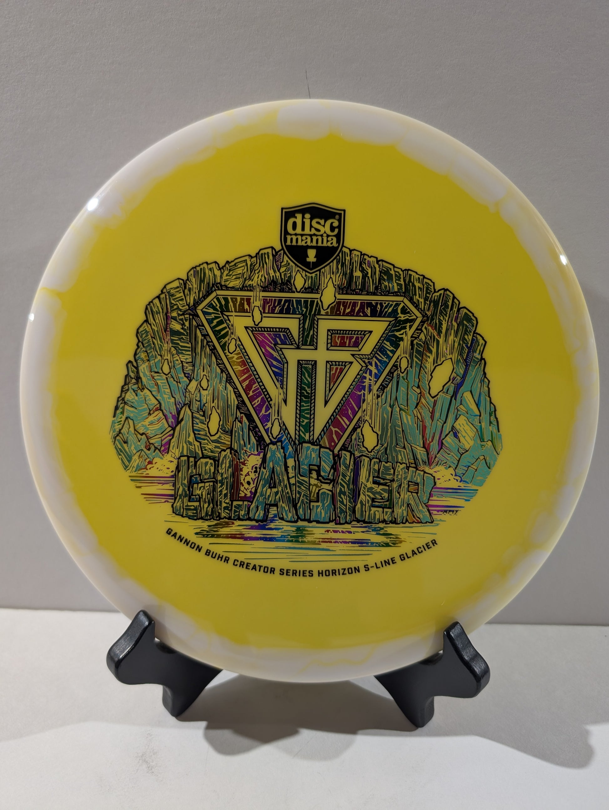 Yellow-White Glacier