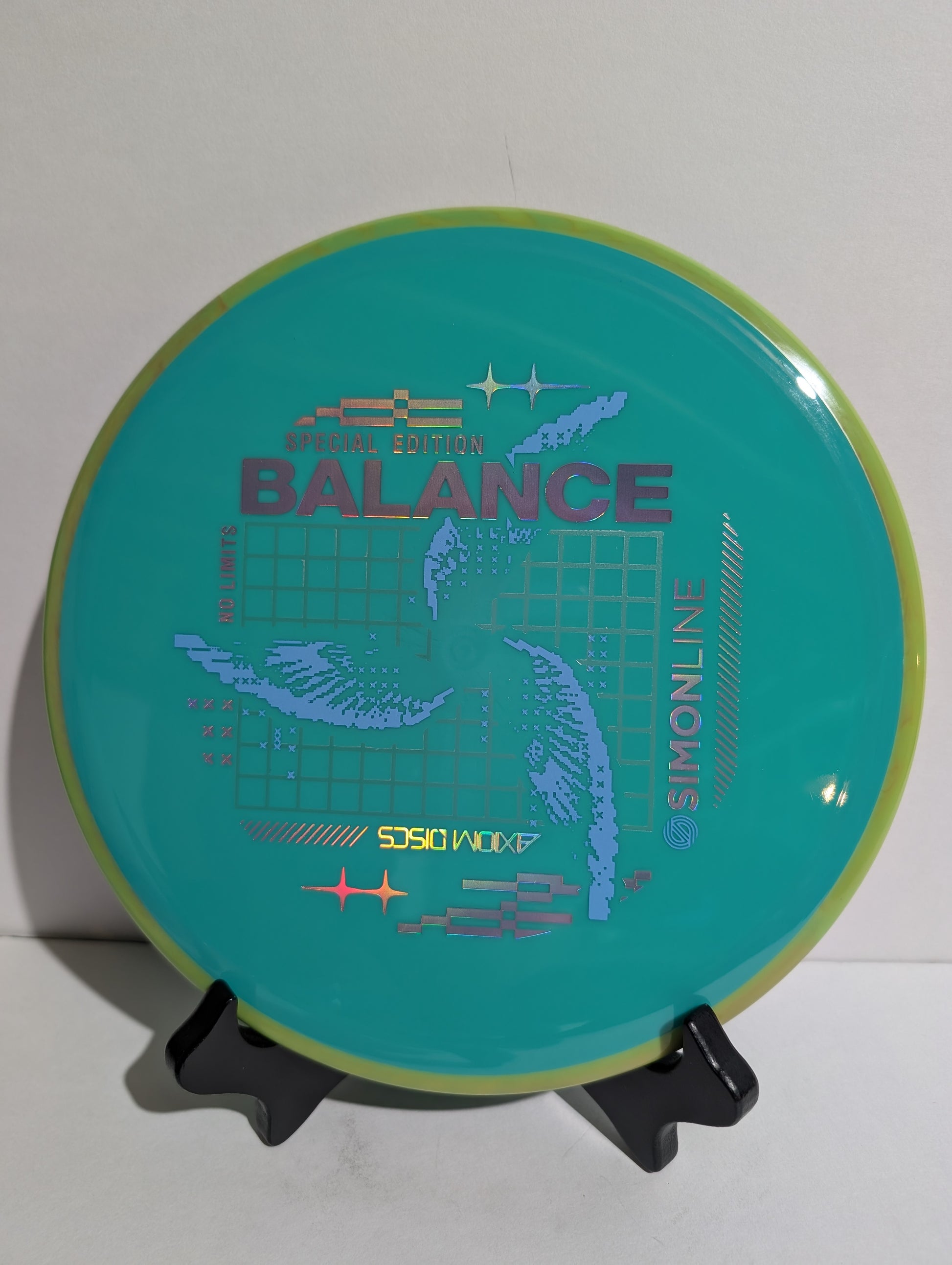 Teal-Yellow Balance