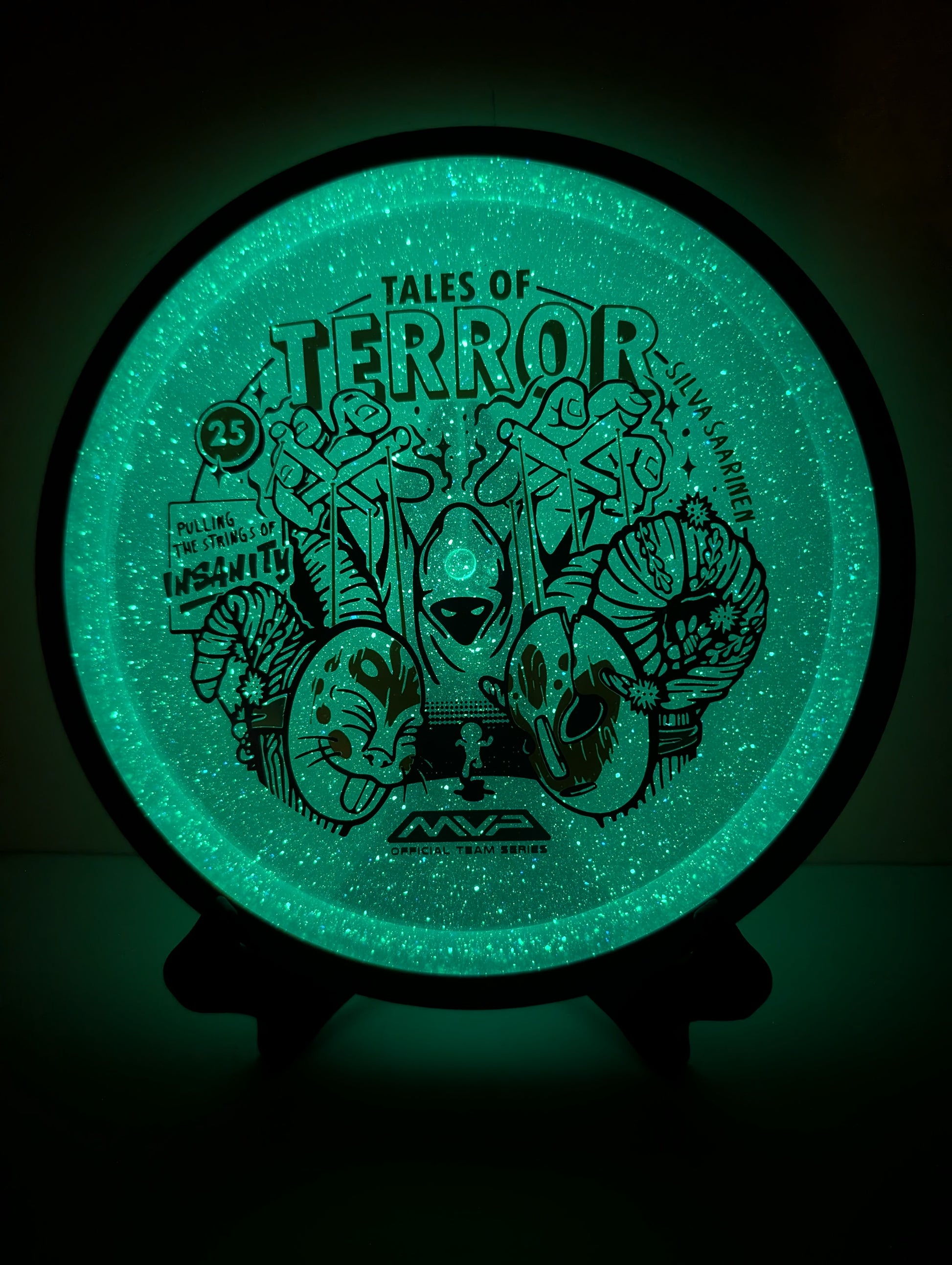 Green Glowing Insanity Disc