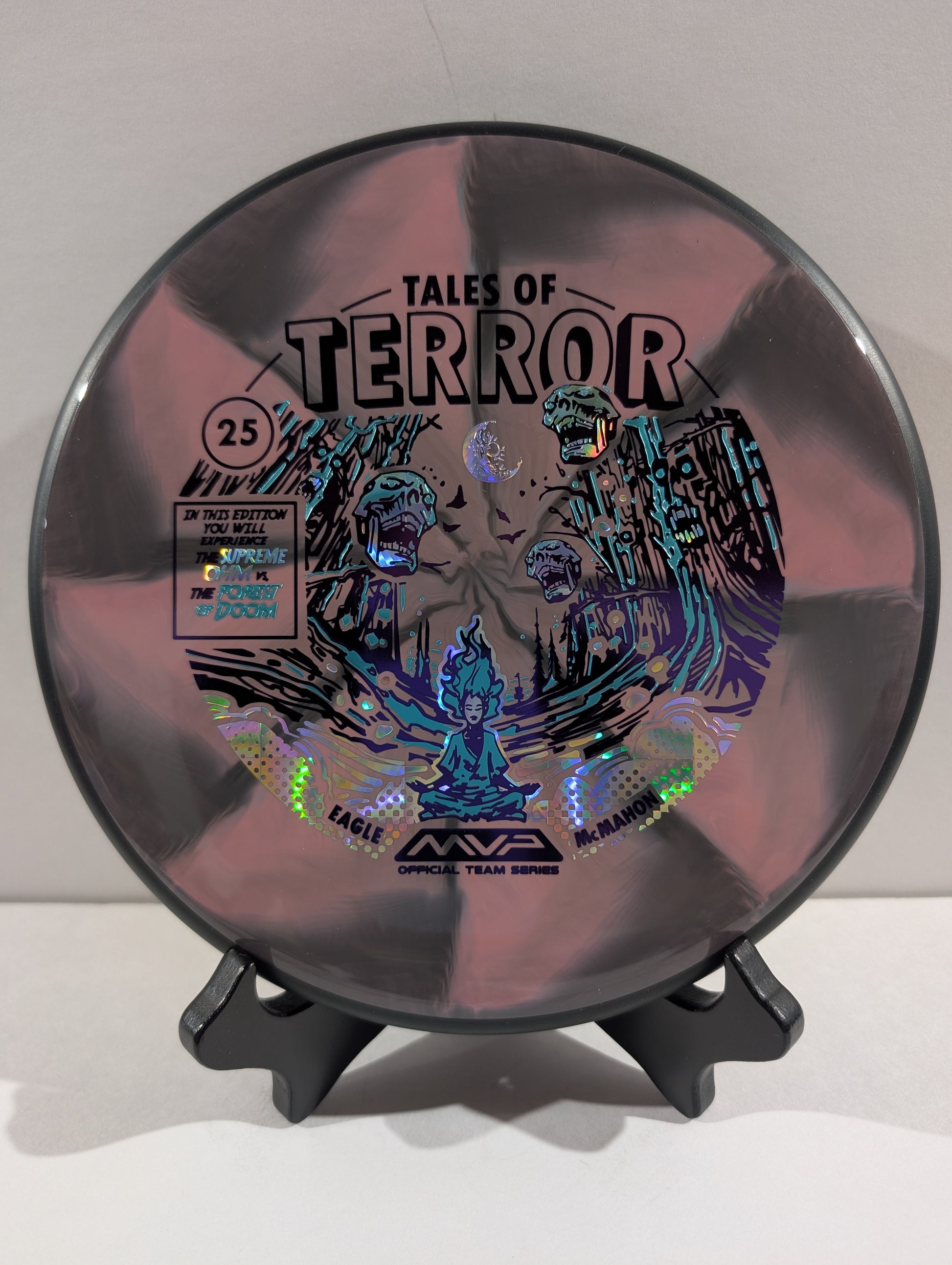 Purple-Gray Ohm Disc