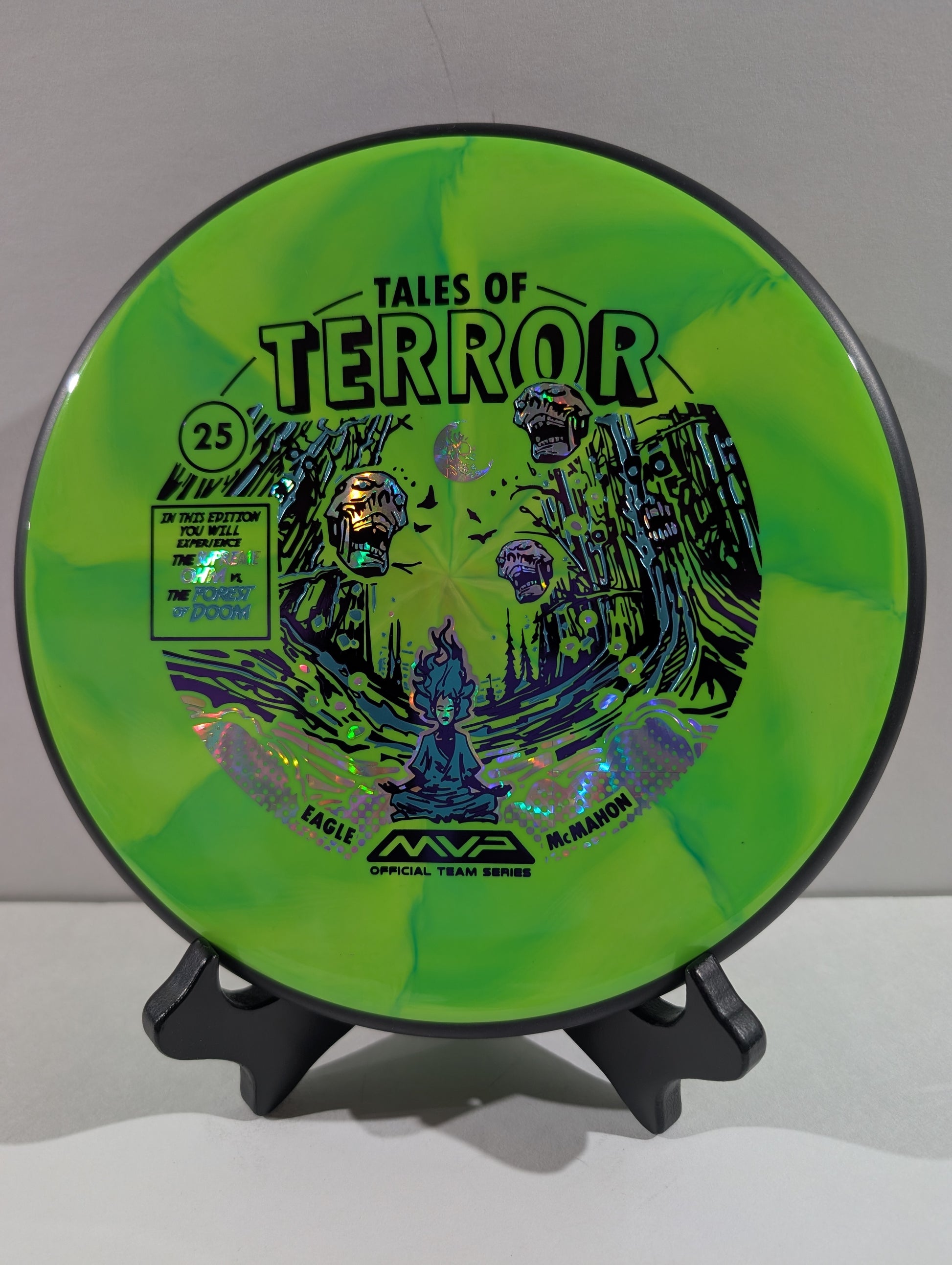 Yellow-Green Ohm Disc