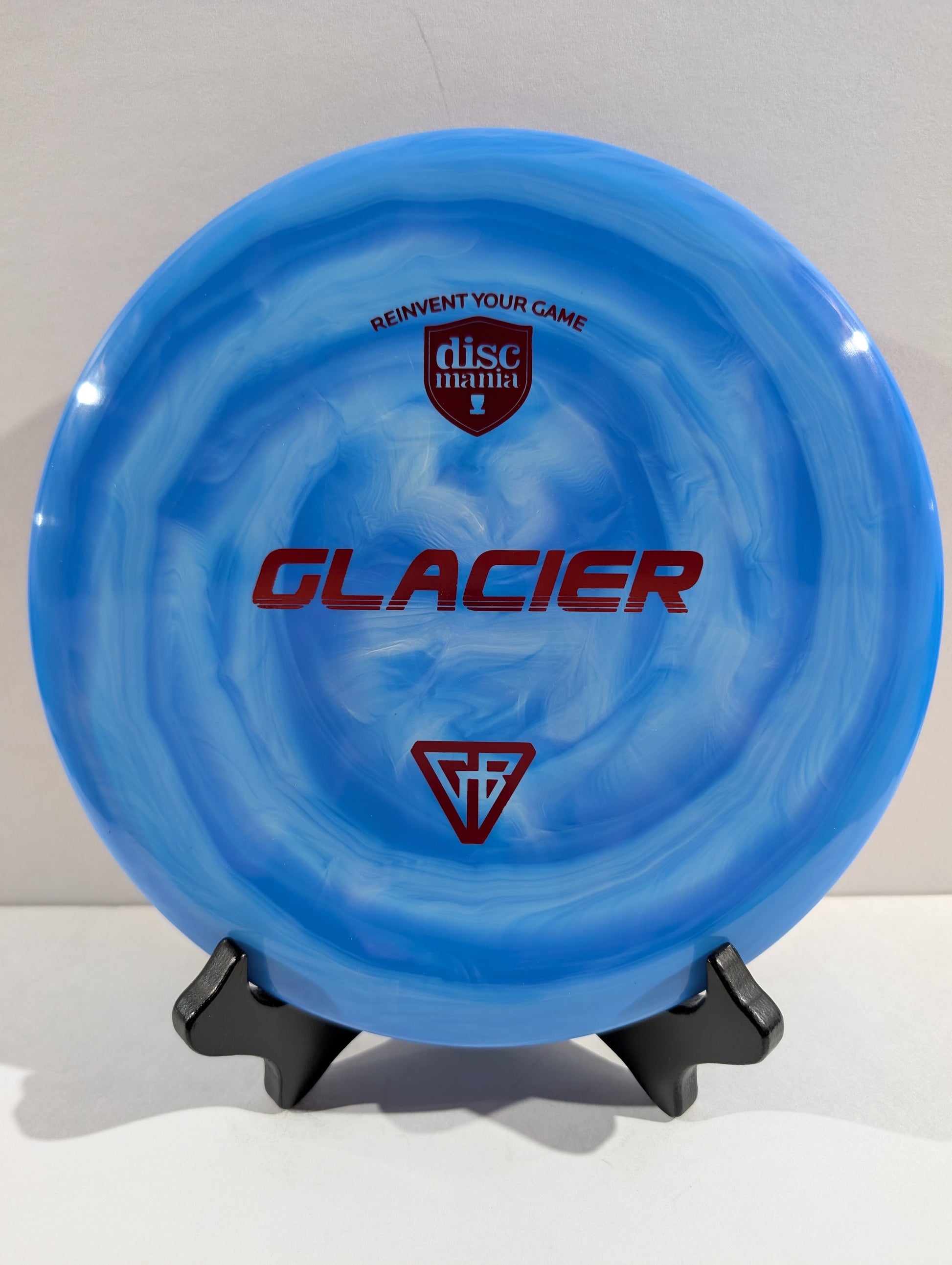 Blue-White Glacier Disc