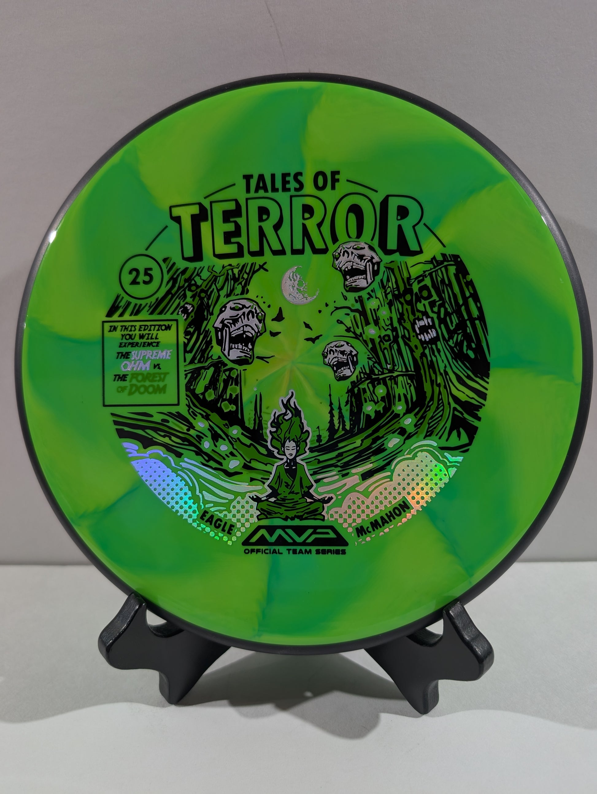 Yellow-Green Ohm Disc