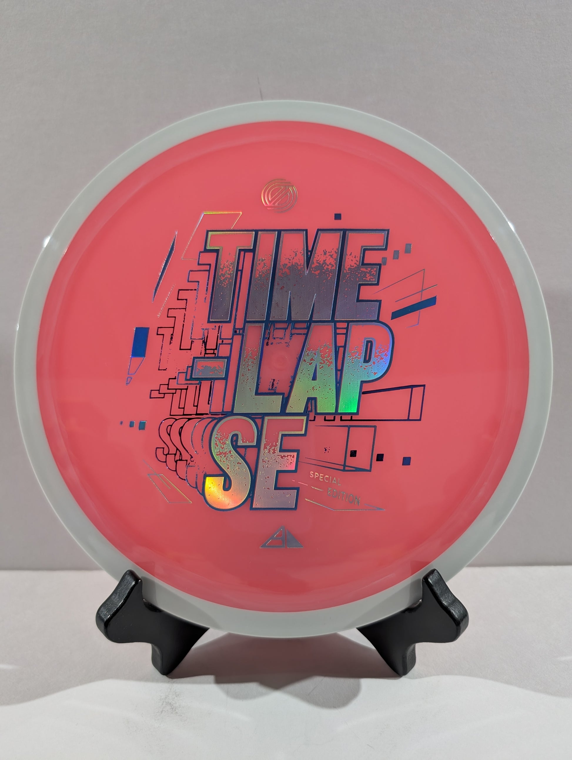 Pink-White Time Lapse Disc