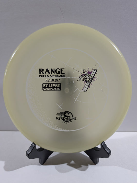 Glow Range Disc with Tricolor Purple Stamp