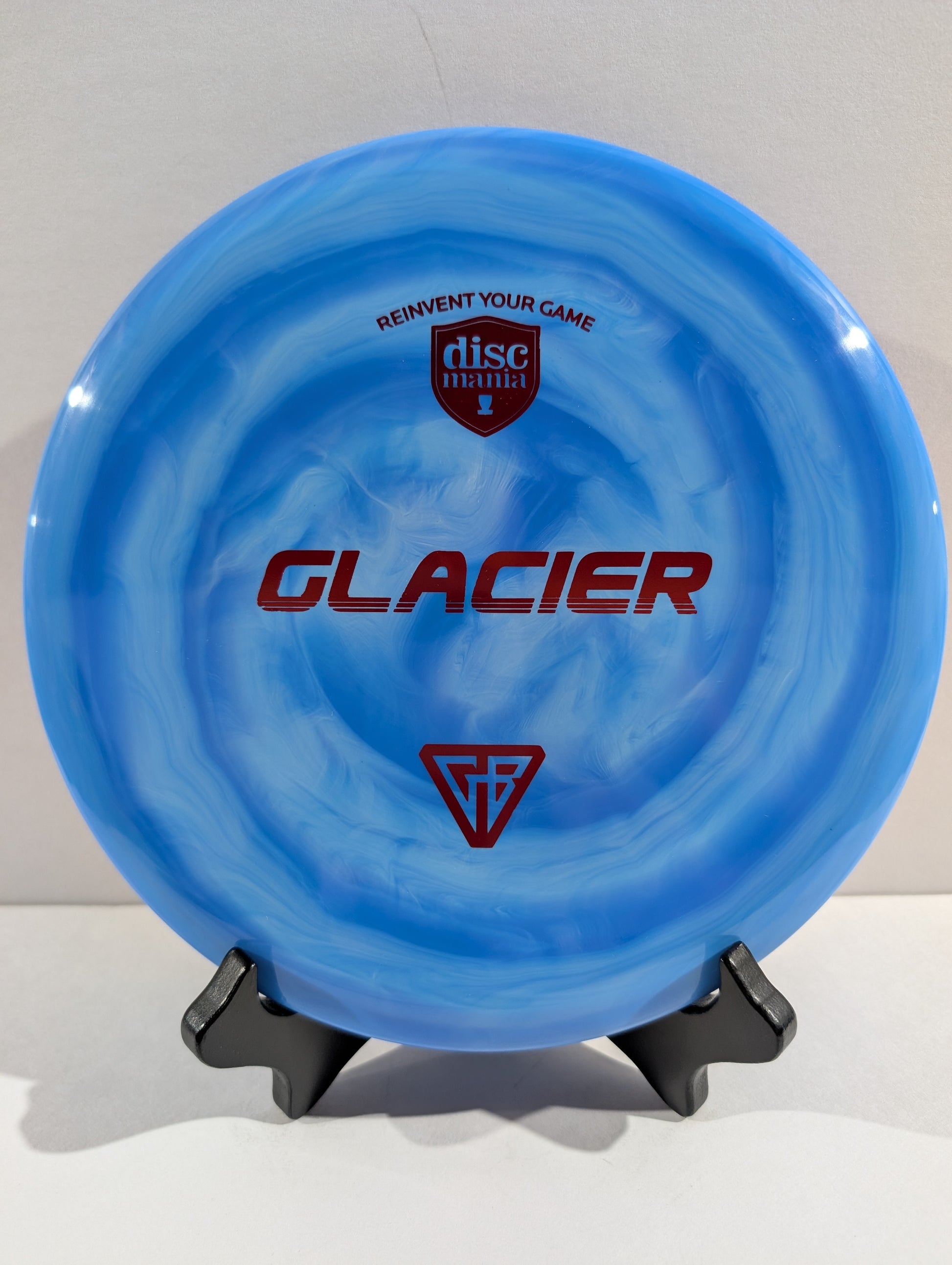 Blue-White Glacier Disc