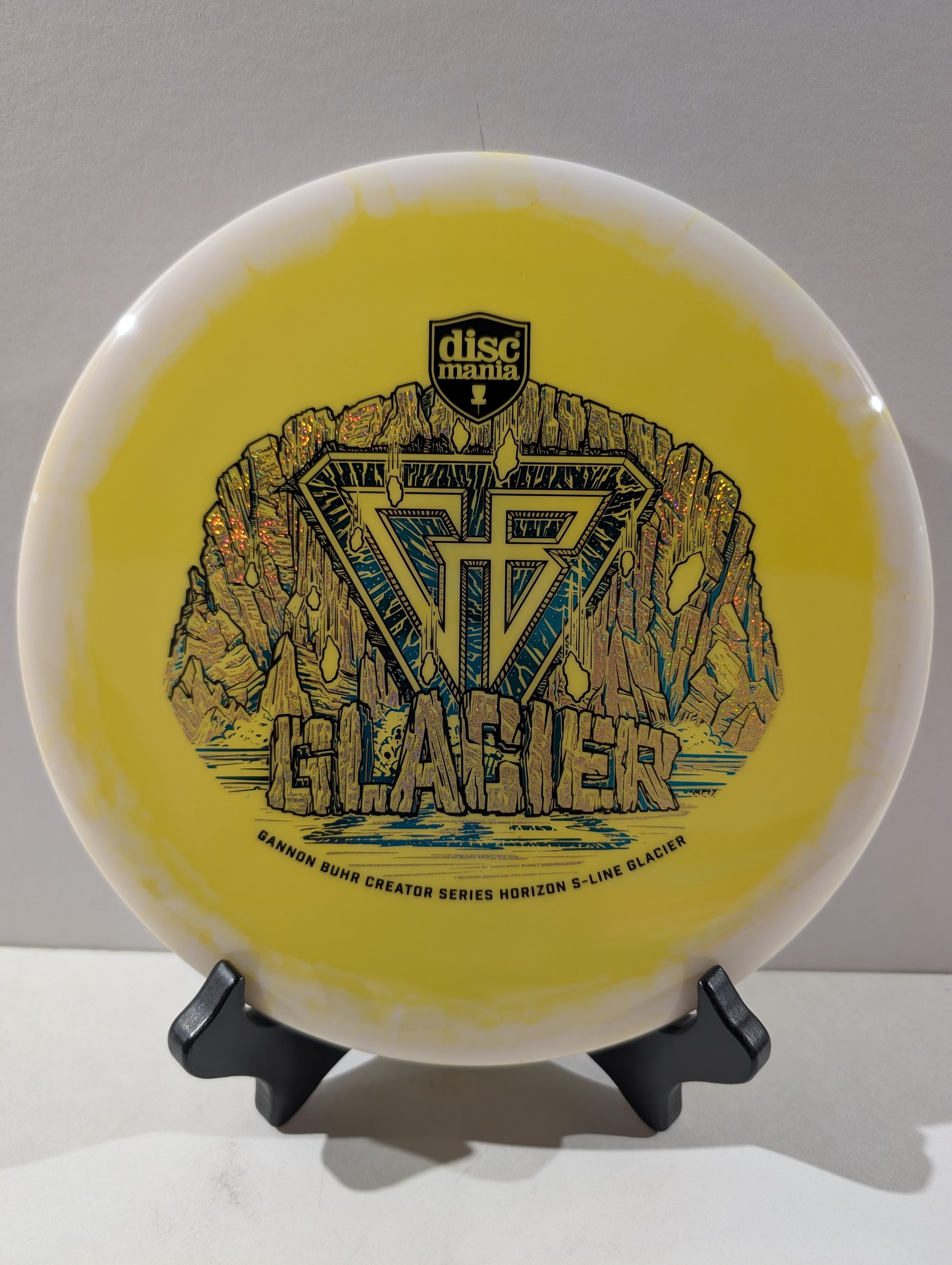 Yellow-White Glacier