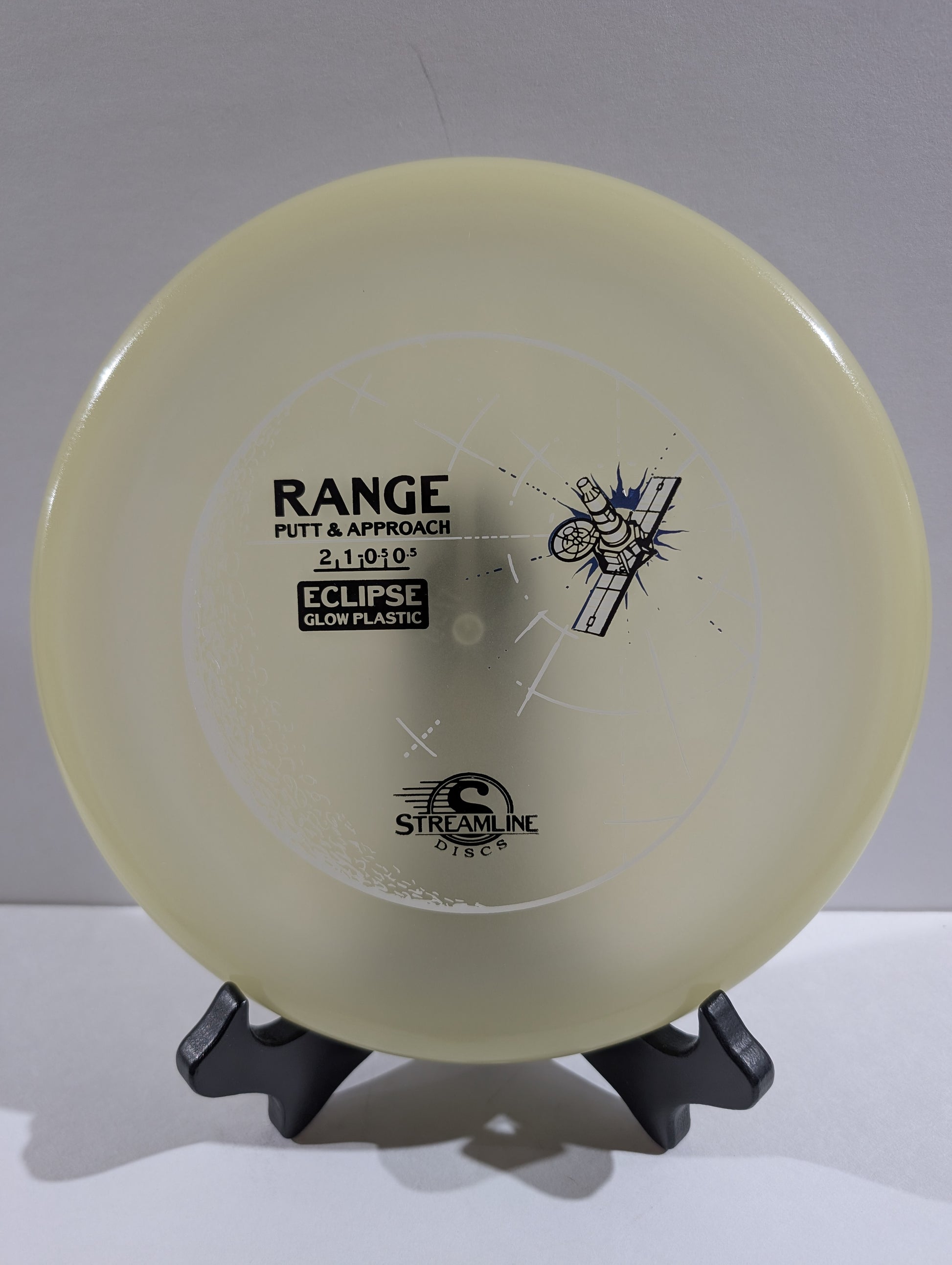 Glow Range Disc with Tricolor Blue Stamp