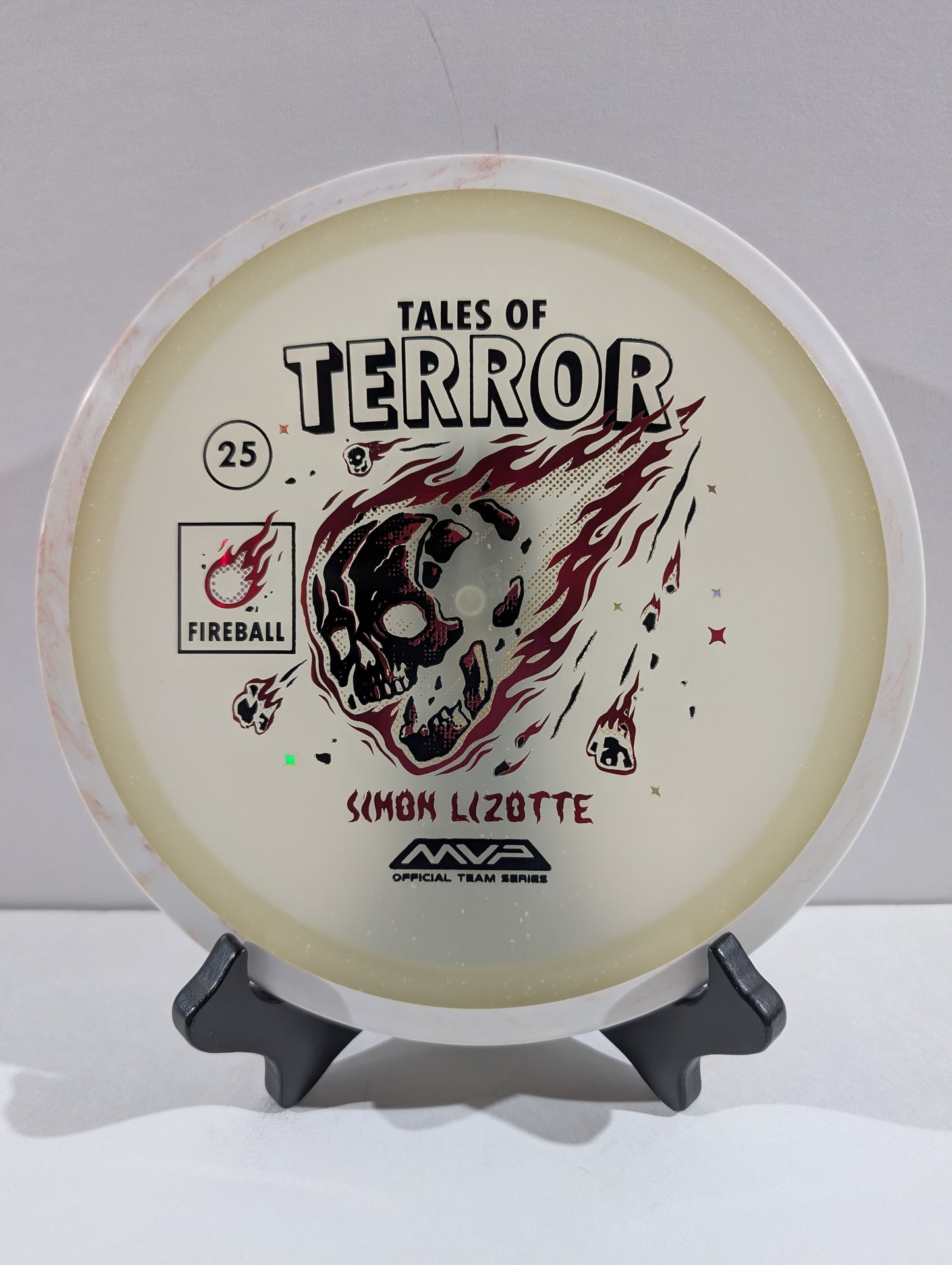 Glow-White Fireball Disc