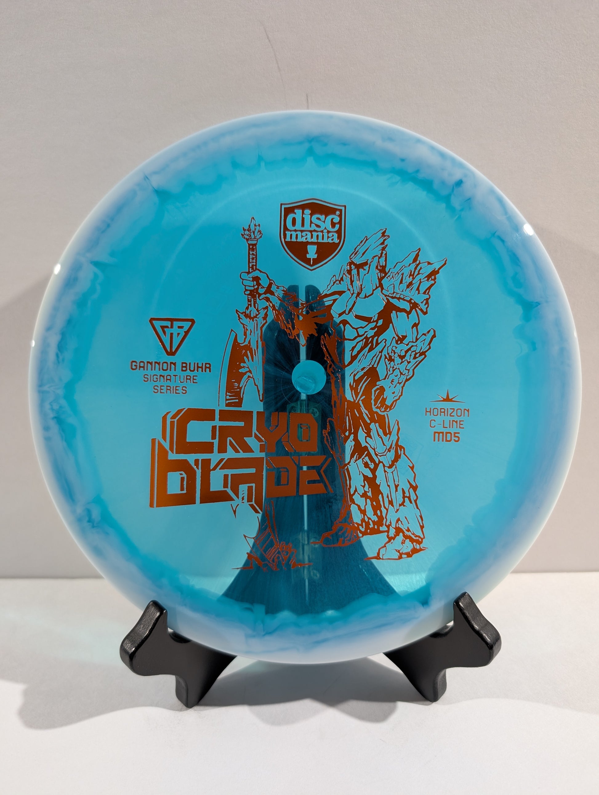 Blue-White Cryo Blade Disc