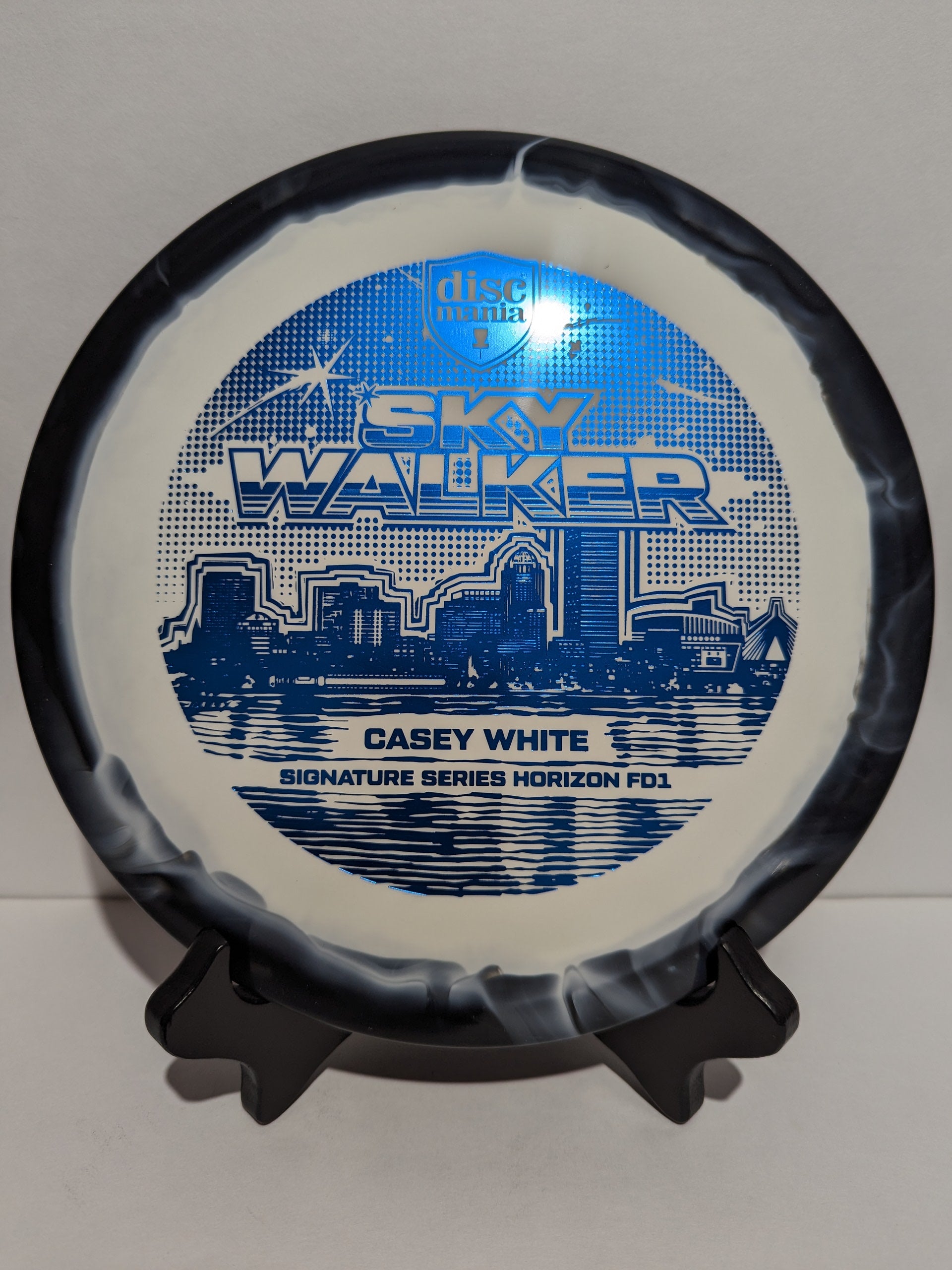 White-Black Sky Walker