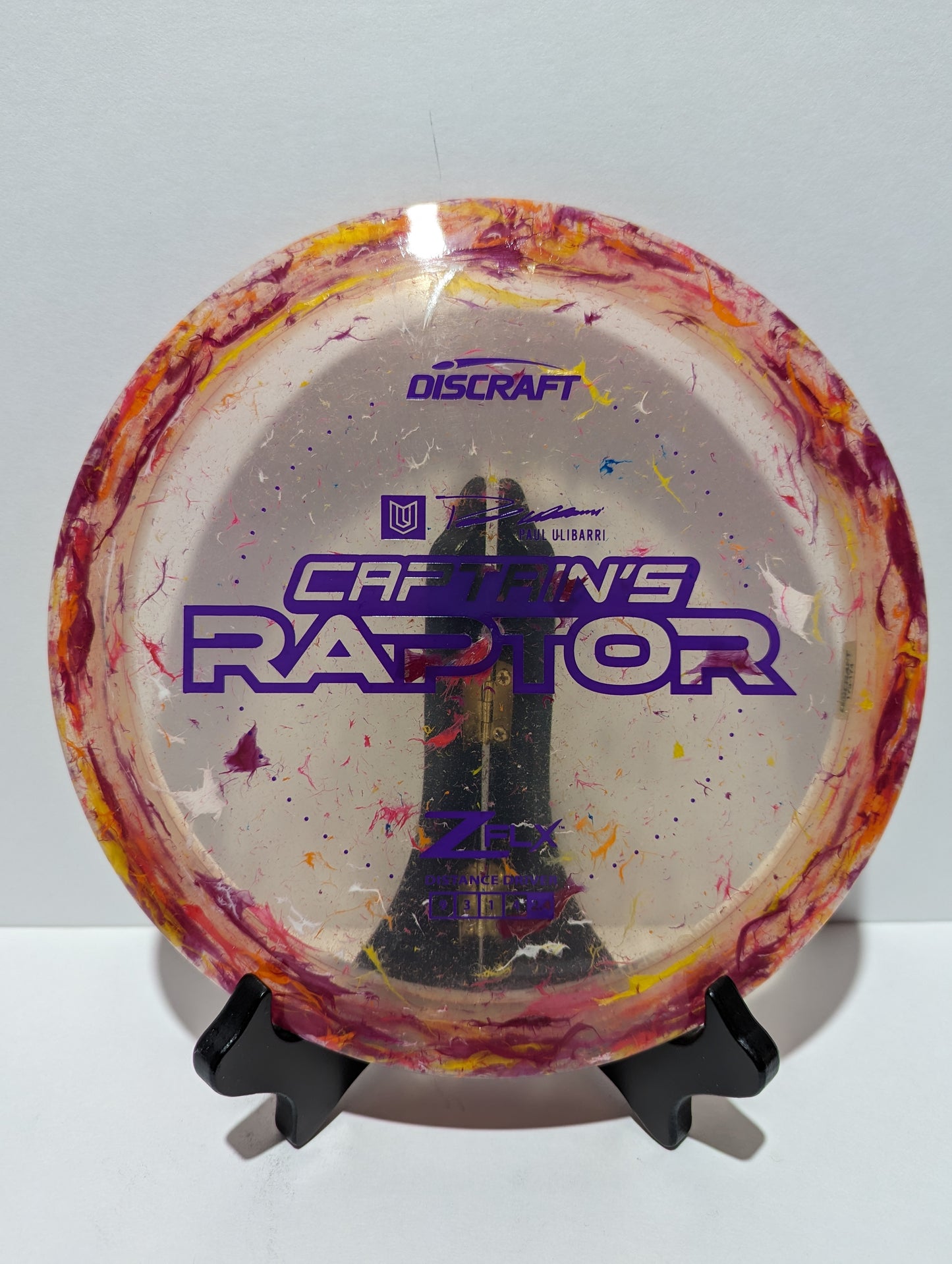 Captain's Raptor Purple Stamp