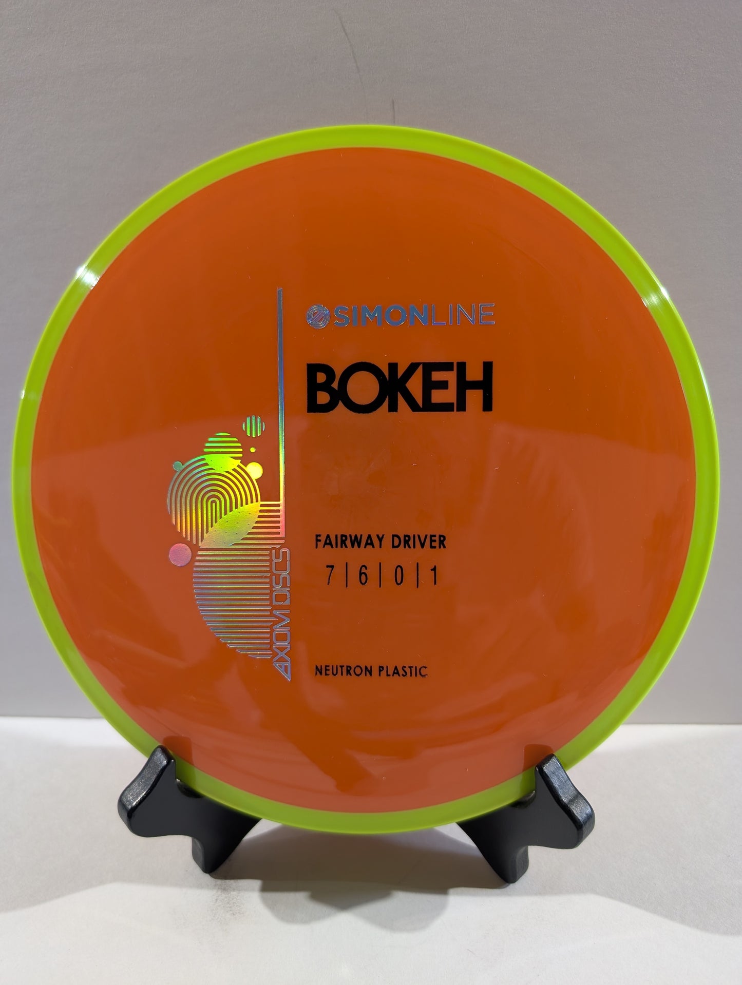 Orange Bokeh Disc