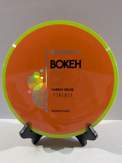 Orange Bokeh Disc