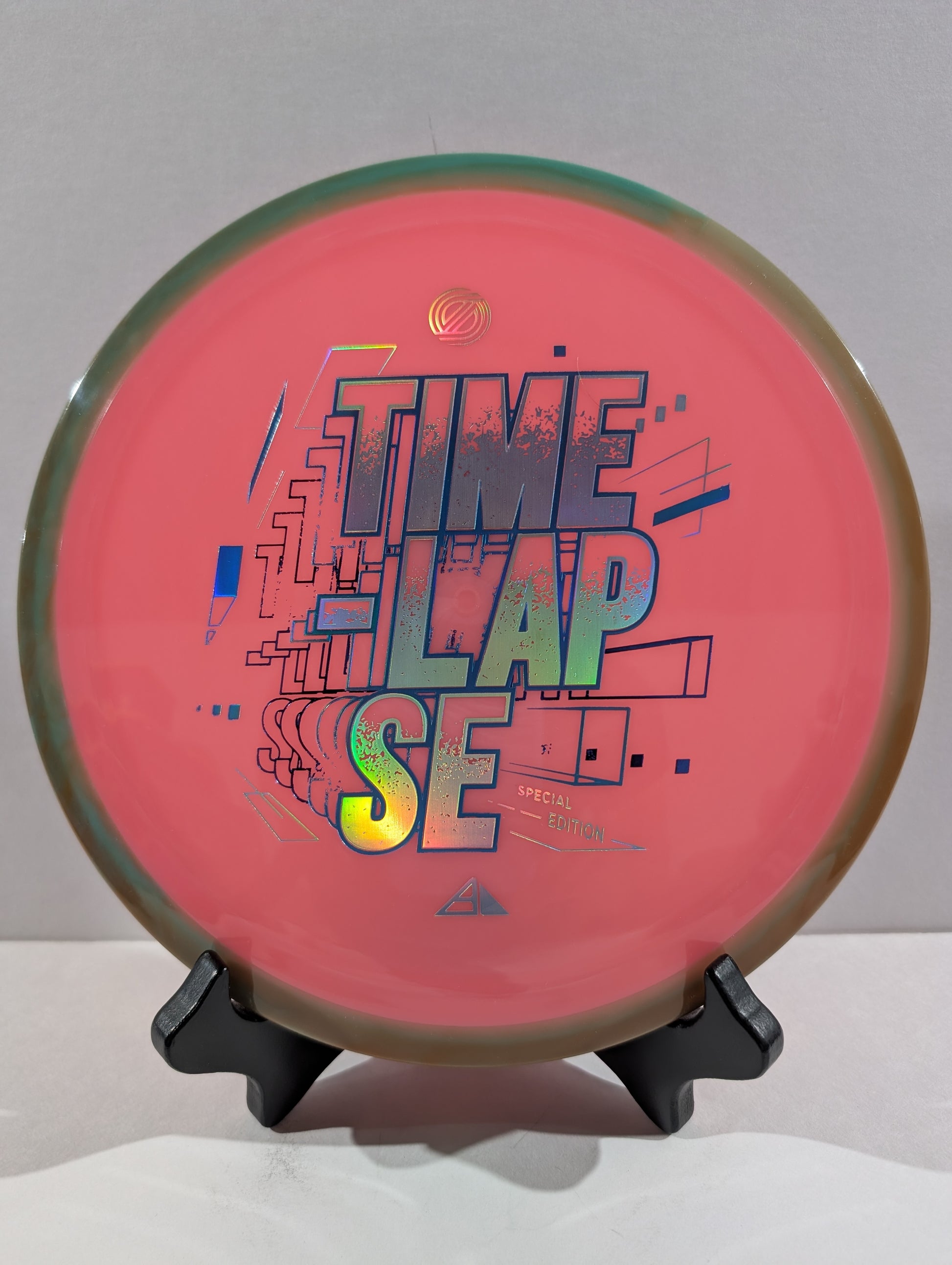 Pink-Teal Time Lapse Disc