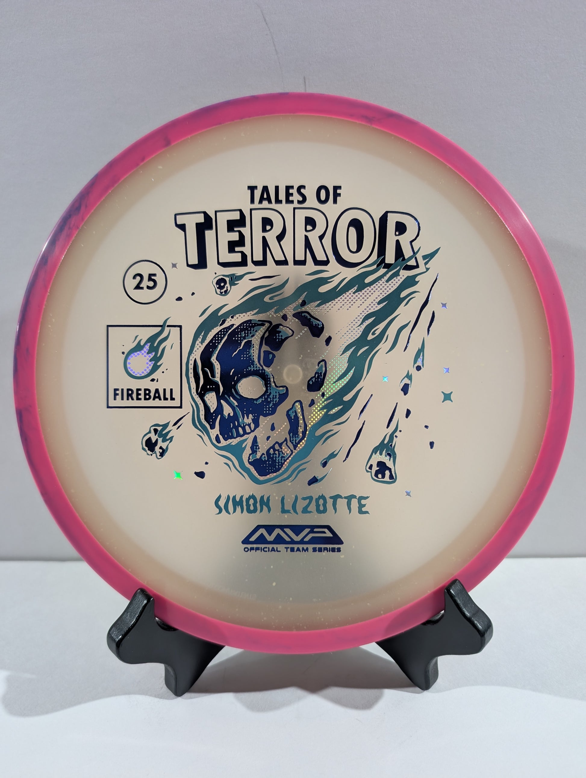 Glow-Pink Fireball Disc