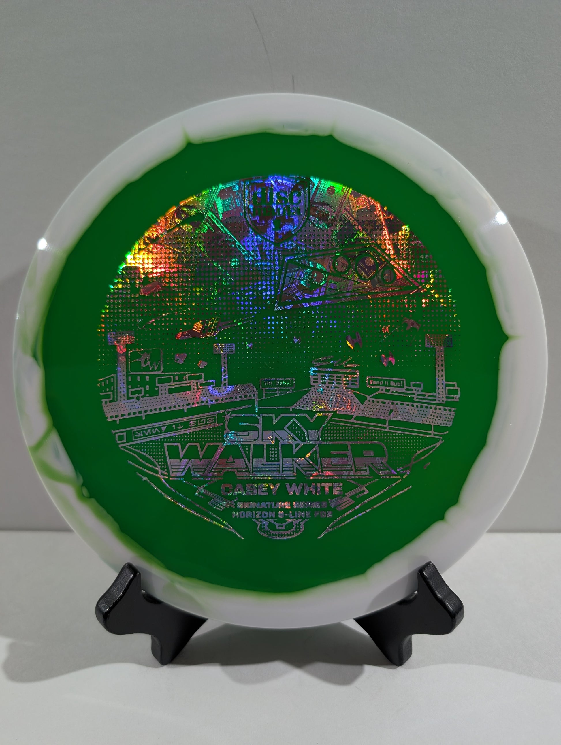Green-White Sky Walker Disc