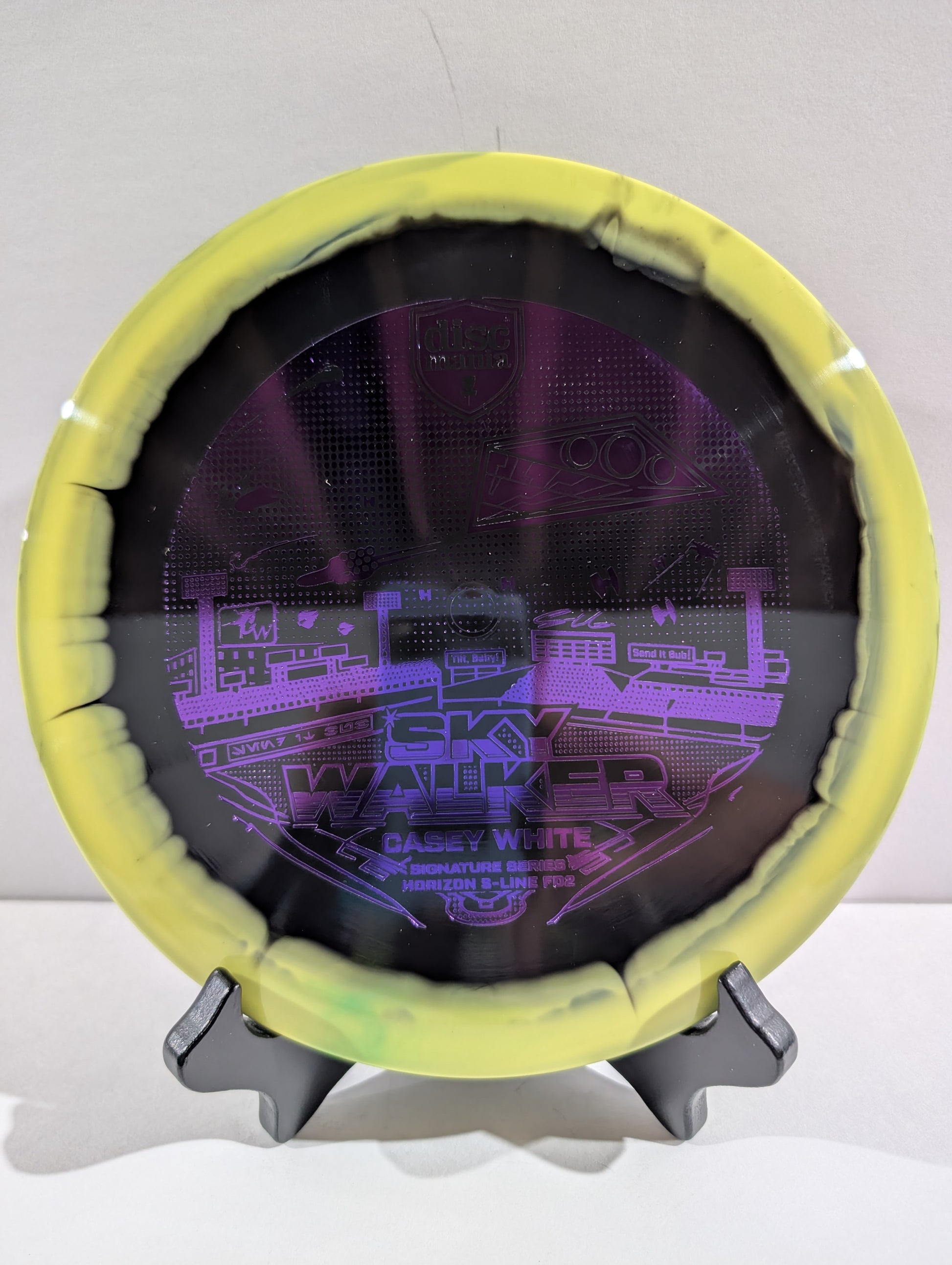 Black-Yellow Sky Walker Disc