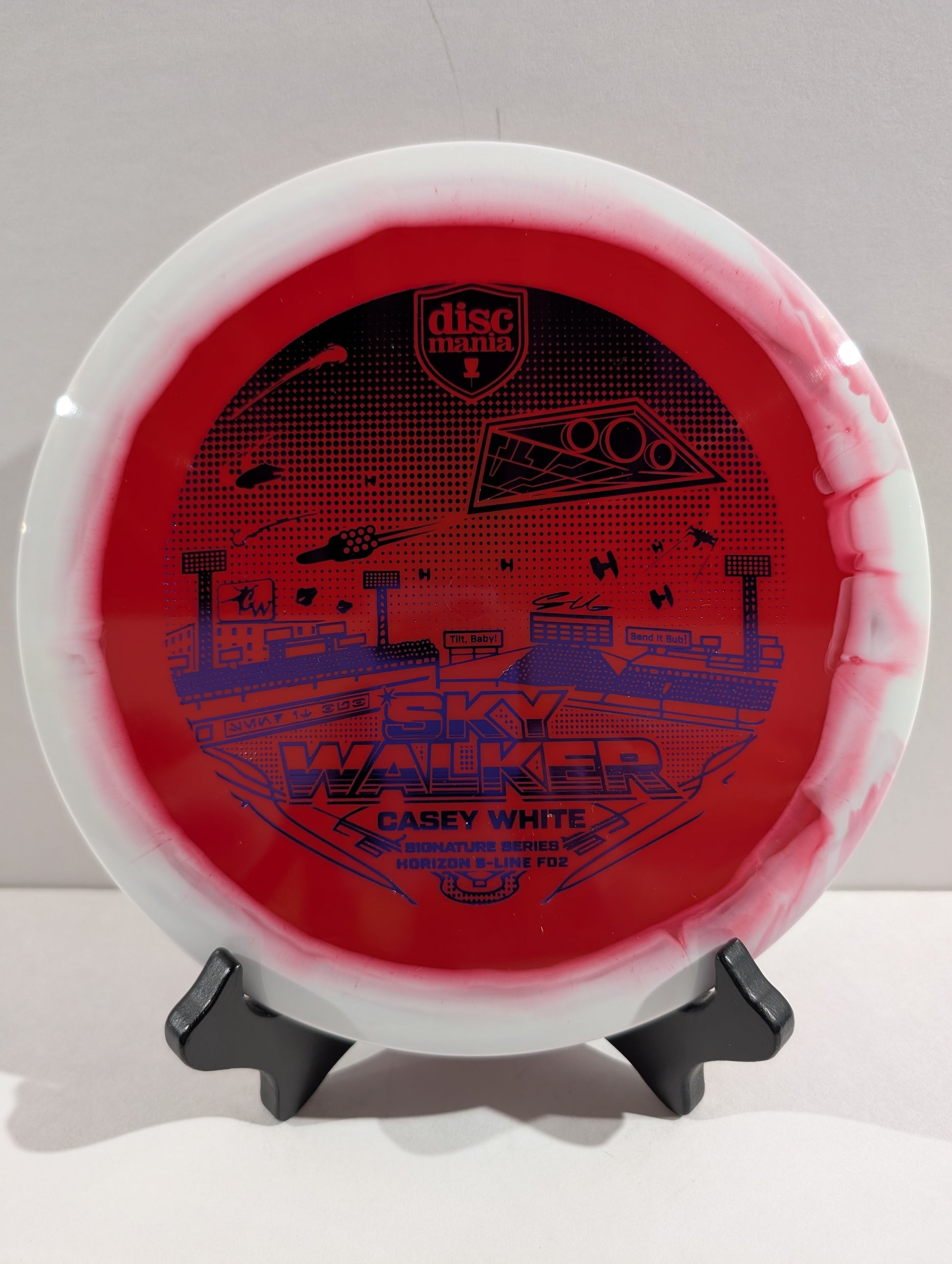 Red-White Sky Walker Disc