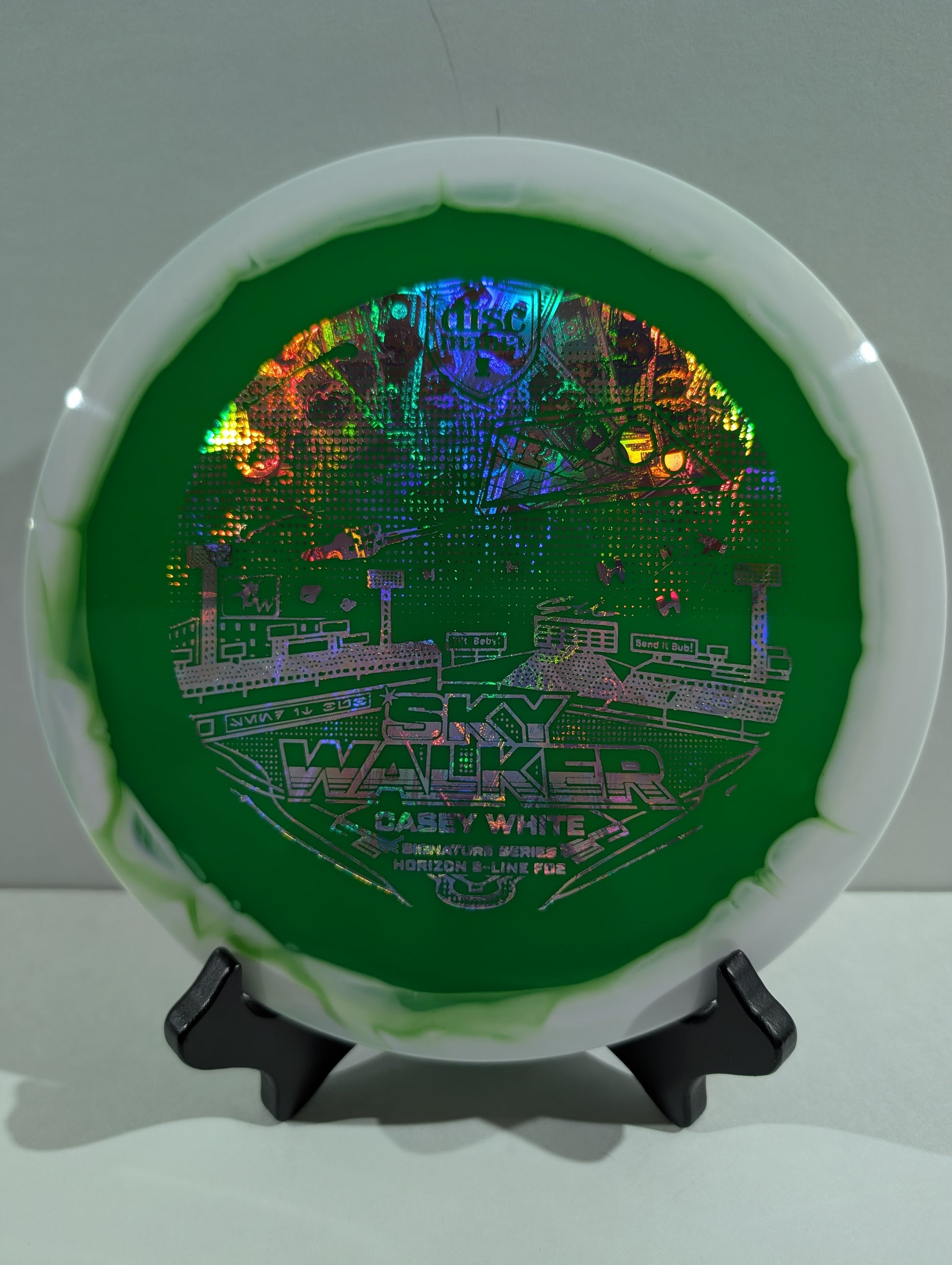 Green-White Sky Walker Disc