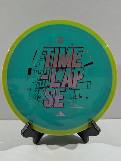 Teal-Yellow Time Lapse Disc
