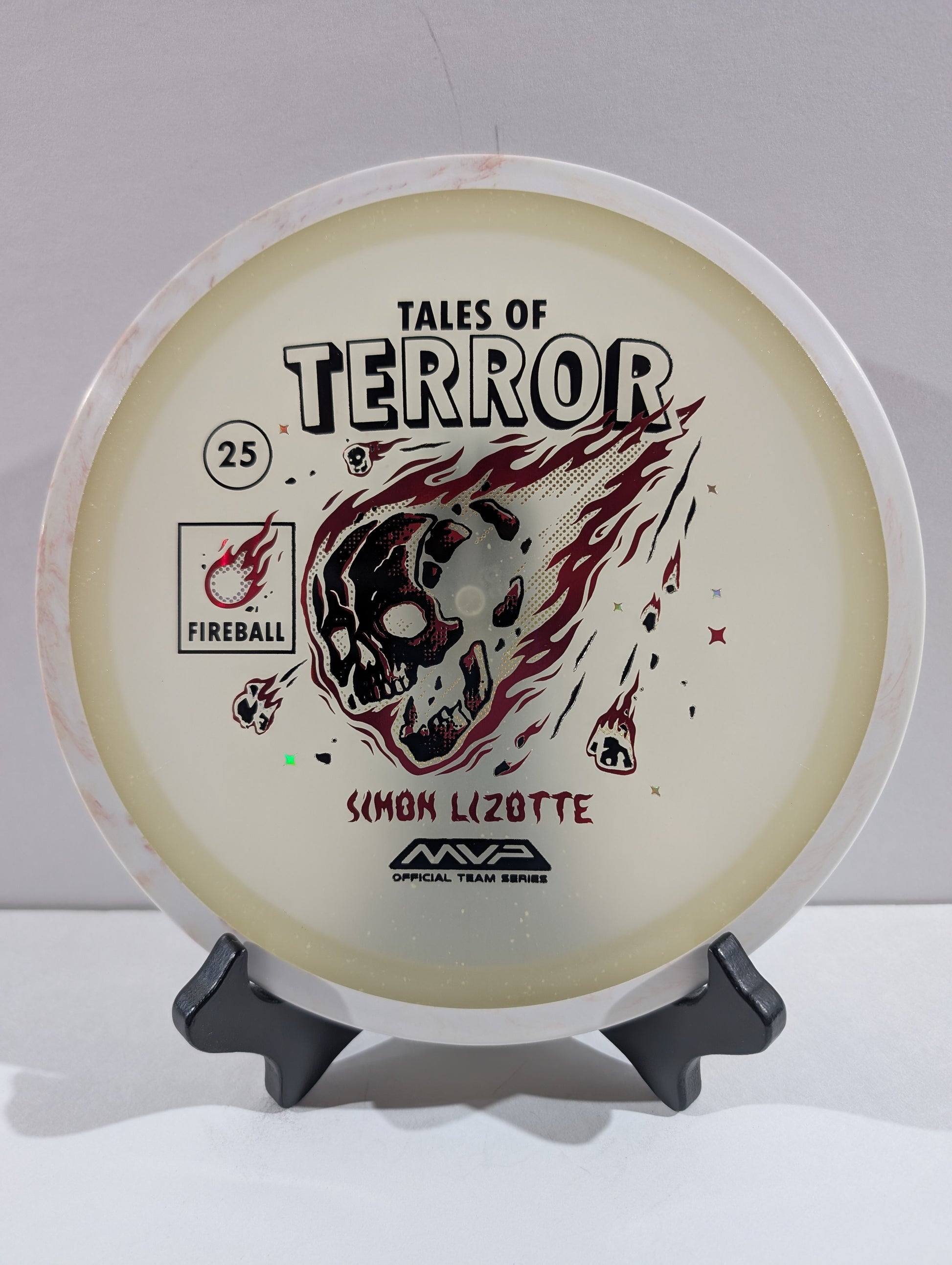 Glow-White Fireball Disc