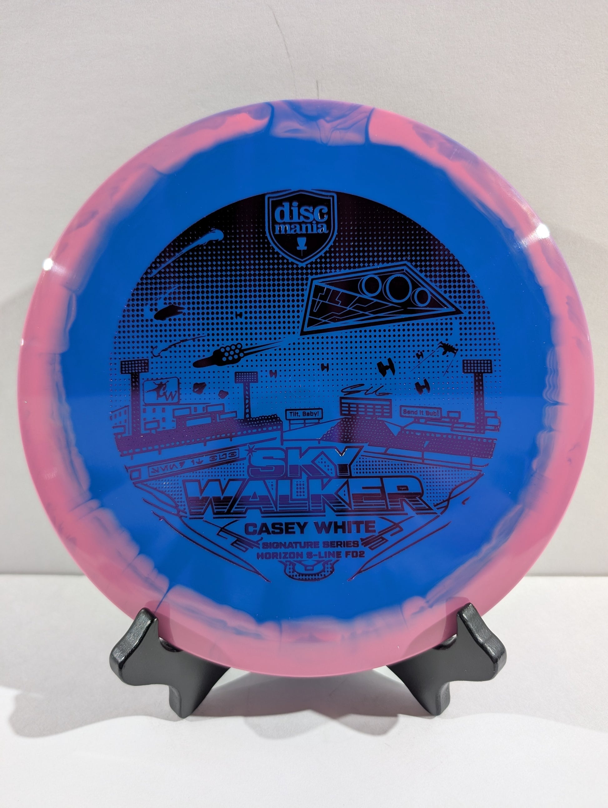 Blue-Pink Sky Walker Disc